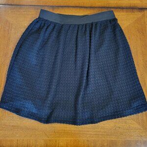 Xhilaration Black Knit Short Skirt